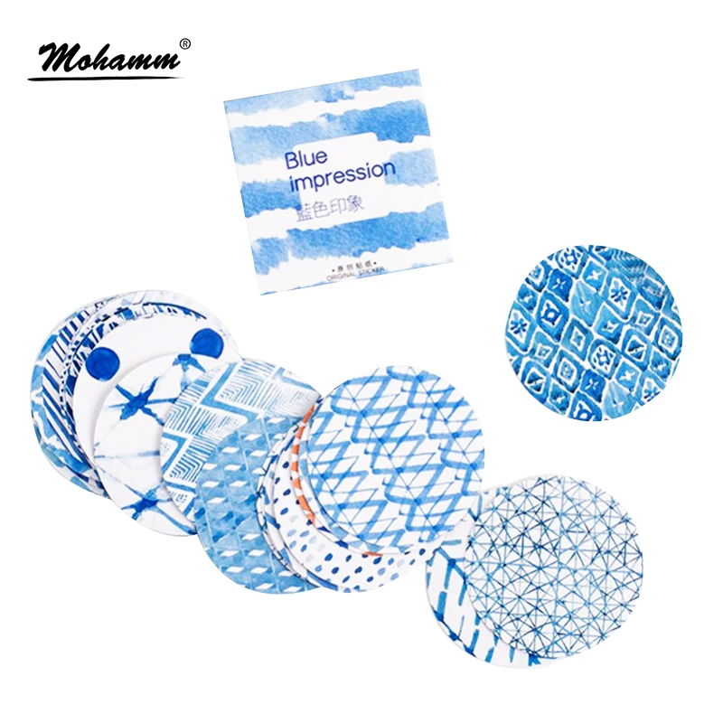 45Pcs/lot Creative Cute Blue Painting Mini Paper Sticker Decoration Diy Ablum Diary Scrapbooking Label Sticker Stationery
45Pcs/lot Creative Cute Blue Painting Mini Paper Sticker Decoration Diy Ablum Diary Scrapbooking Label Sticker Stationery