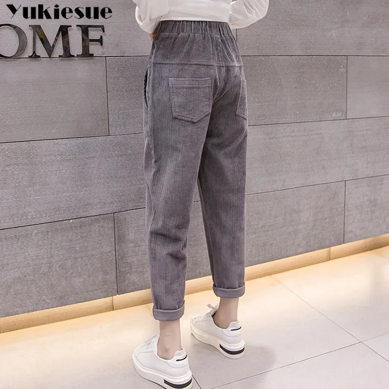 Harem Pants Women's Trousers With High Waist Female Loose Casual Corduroy Pants Womens Large Size for Women Pant 2019 Plus size
Harem Pants Women's Trousers With High Waist Female Loose Casual Corduroy Pants Womens Large Size for Women Pant 2019 Plus size