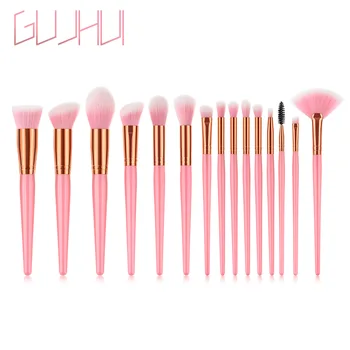 15Pcs Makeup Brushes Tool Set Cosmetic Podwer Eye Shadow Foundation Blush Blending Beauty Make Up Brush pinceau maquillage
15Pcs Makeup Brushes Tool Set Cosmetic Podwer Eye Shadow Foundation Blush Blending Beauty Make Up Brush pinceau maquillage