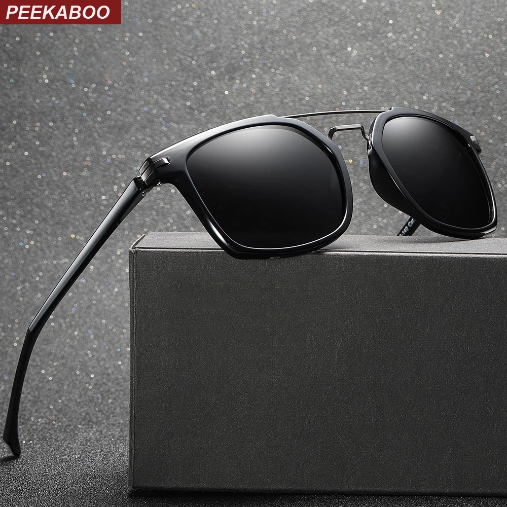 Peekaboo tr90 frame sunglasses men polarized TAC 1.1 brown matte black square sun glasses for men polarized uv400
Peekaboo tr90 frame sunglasses men polarized TAC 1.1 brown matte black square sun glasses for men polarized uv400