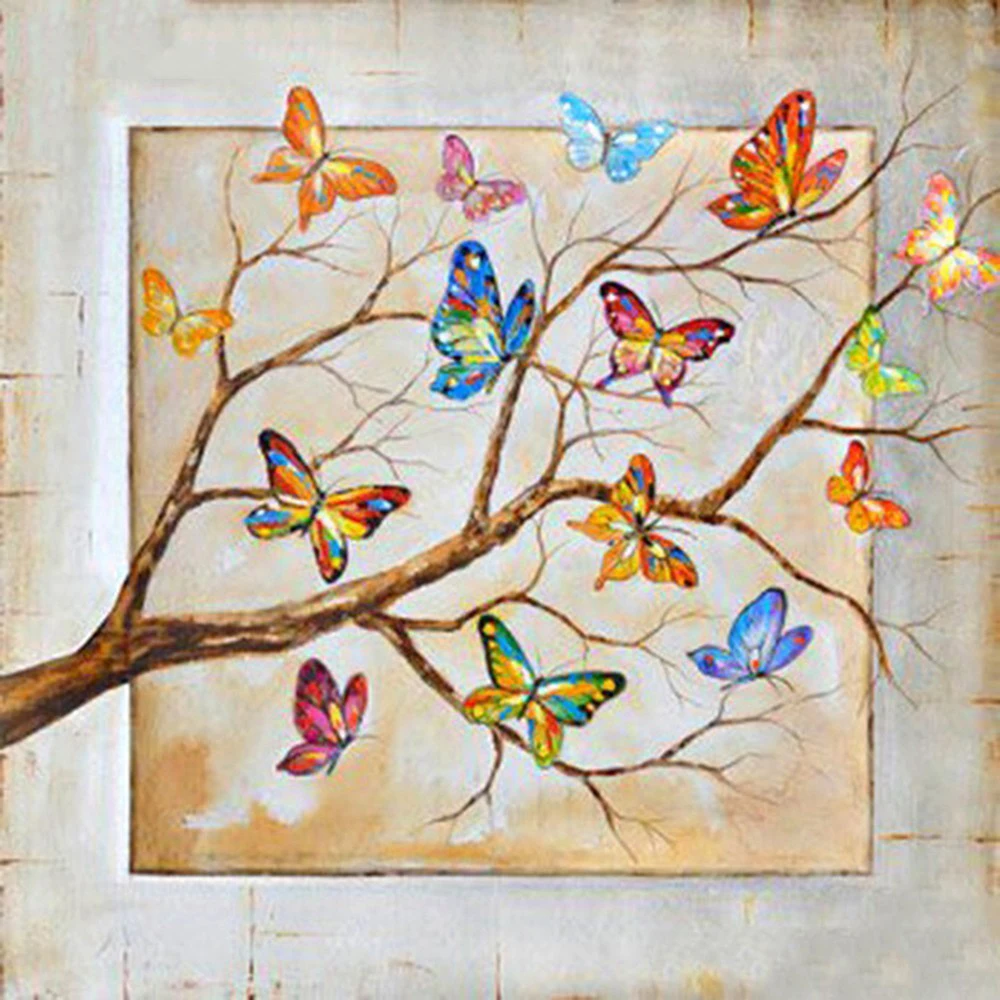 NEW DIY 5D Diamond Painting Butterflies on trees Cross Stitch Diamond Embroidery Scenery Patterns rhinestones Mosaic Home Decor
NEW DIY 5D Diamond Painting Butterflies on trees Cross Stitch Diamond Embroidery Scenery Patterns rhinestones Mosaic Home Decor