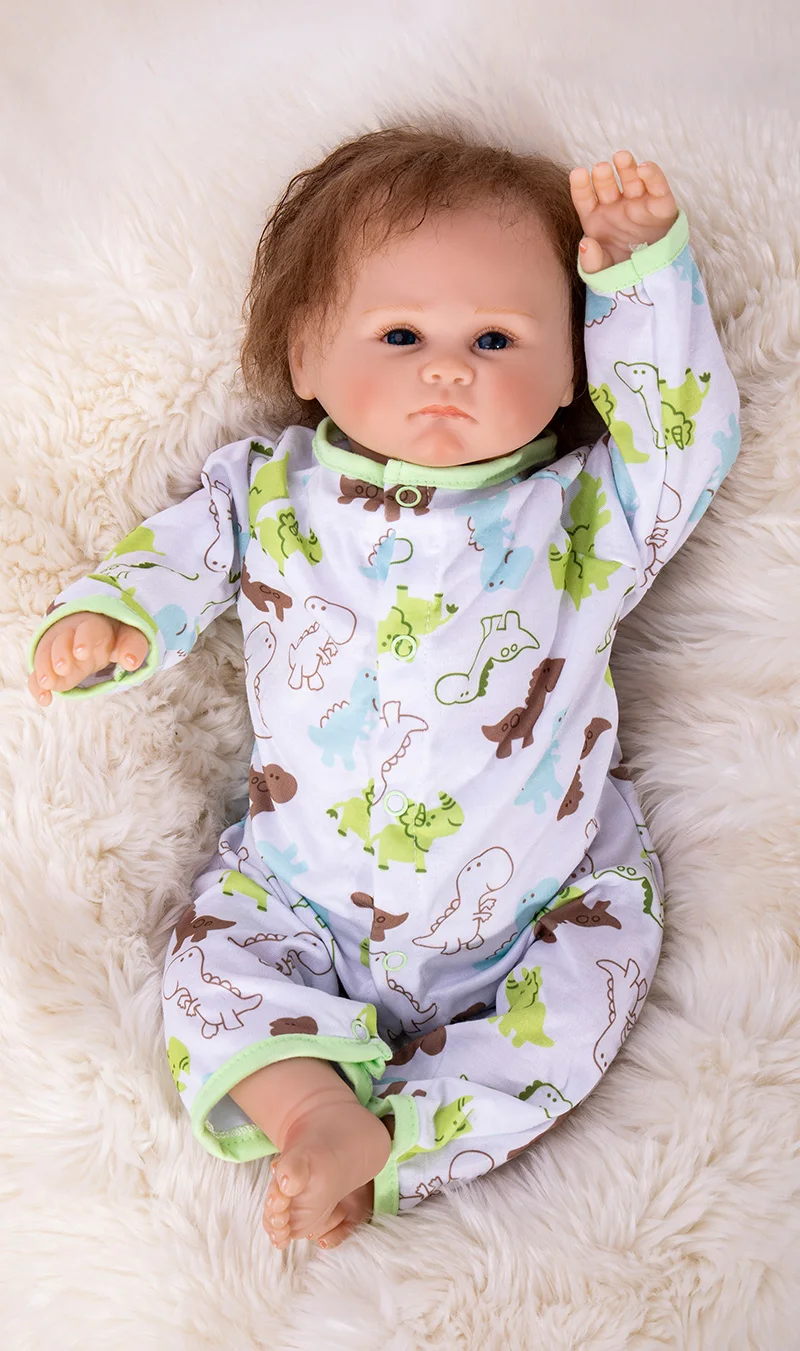 Doll Baby 48CM 18inch Doll Bebes Reborn Dolls Girl Lifelike Silicone Reborn Doll Fashion Boy girl Newborn Reborn Babies
Doll Baby 48CM 18inch Doll Bebes Reborn Dolls Girl Lifelike Silicone Reborn Doll Fashion Boy girl Newborn Reborn Babies