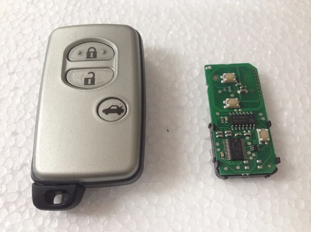 Фото Смарт ключ с 3 кнопками для Toyota Camry Reiz Pardo чип ID71 434 МГц ключом Toy48 - купить