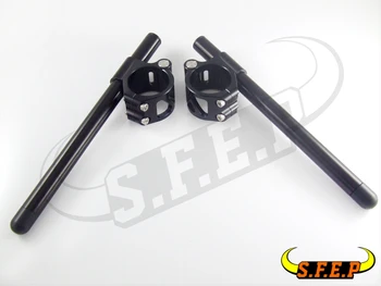 Motorcycle CNC Split Riser Clip On Handle Bars For Kawasaki ZX6R 1998-2002/ZX9R 1998-2003 Black
Motorcycle CNC Split Riser Clip On Handle Bars For Kawasaki ZX6R 1998-2002/ZX9R 1998-2003 Black