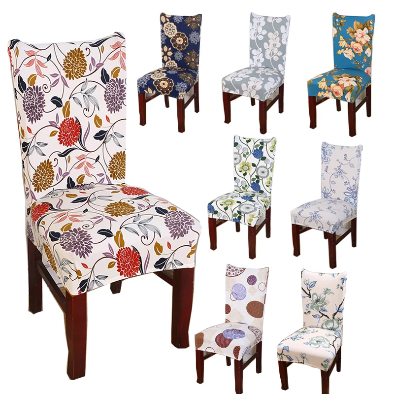 Flower printed Spandex Stretch Dining Chair Protector Cover Removable Washable Dining Room Shabby Chair Slipcover Decoration
Flower printed Spandex Stretch Dining Chair Protector Cover Removable Washable Dining Room Shabby Chair Slipcover Decoration