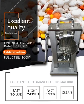 Pharmaceutical Tablet Press Tdp 0 Hand operated manual tablet pressing machine press equipment for household tablets making
Pharmaceutical Tablet Press Tdp 0 Hand operated manual tablet pressing machine press equipment for household tablets making