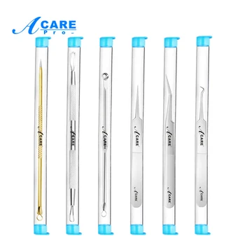 6Pc Blackhead Remover Set Comedone Extractor Cleanser Stainless Whitehead Blackhead Acne Clips Pimple Remover Face Cleaner Tools
6Pc Blackhead Remover Set Comedone Extractor Cleanser Stainless Whitehead Blackhead Acne Clips Pimple Remover Face Cleaner Tools