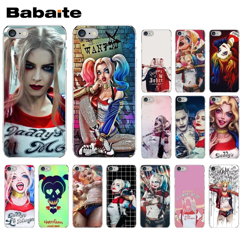 Harley Quinn Transparent TPU Soft Rubber Phone Cover for iPhone X XS MAX 6 6S 7 7plus 8 8Plus 5 5S XR
Harley Quinn Transparent TPU Soft Rubber Phone Cover for iPhone X XS MAX 6 6S 7 7plus 8 8Plus 5 5S XR
