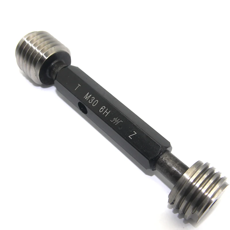 1PC Thread plug gauge M30 6H Accuracy Bearing Steel Plug Gauge Internal Thread Measurement Tool
1PC Thread plug gauge M30 6H Accuracy Bearing Steel Plug Gauge Internal Thread Measurement Tool
