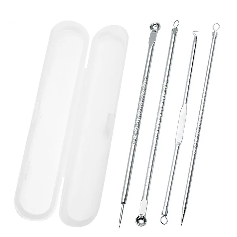 4Pcs Acne Removal Needl Extrusion Acne Blackhead Comedone Removal Tool Acne Extraction Tool
4Pcs Acne Removal Needl Extrusion Acne Blackhead Comedone Removal Tool Acne Extraction Tool