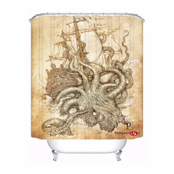 Custom Collosal Polypus Octopus Waterproof Shower Curtain Home Bath Bathroom s Hooks Polyester Fabric Multi Sizes180509-23
Custom Collosal Polypus Octopus Waterproof Shower Curtain Home Bath Bathroom s Hooks Polyester Fabric Multi Sizes180509-23