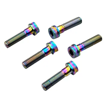Titanium Bolt for Brake Caliper Bolts Motorcycle Modified for DUKATI M8 x40mm Purple Color Ti Bolts Ti Screw Ti Fasteners 1 Set
Titanium Bolt for Brake Caliper Bolts Motorcycle Modified for DUKATI M8 x40mm Purple Color Ti Bolts Ti Screw Ti Fasteners 1 Set