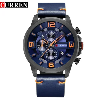 CURREN Fashion style Quartz Men Watches Chronograph Men Sports Wristwatch Waterproof Male Clock Relogio Masculino Reloj Hombre
CURREN Fashion style Quartz Men Watches Chronograph Men Sports Wristwatch Waterproof Male Clock Relogio Masculino Reloj Hombre