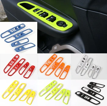 Newest Interior Door Window Glass Switch Trim Control Button Panel Cover Ring Outlet Kits ABS For Jeep Renegade Free Shipping
Newest Interior Door Window Glass Switch Trim Control Button Panel Cover Ring Outlet Kits ABS For Jeep Renegade Free Shipping