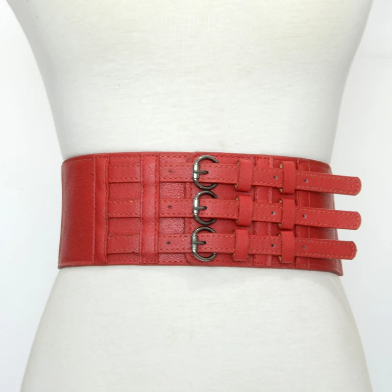 Fashion 2 Way Close 10CM 3 Color Wide Waist Corset Belt 3 set Metal Pin Buckle PU Leather Stretch Belts For Women Dress Bg-323
Fashion 2 Way Close 10CM 3 Color Wide Waist Corset Belt 3 set Metal Pin Buckle PU Leather Stretch Belts For Women Dress Bg-323