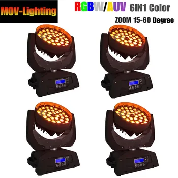 4pcs/lot best selling white housing stage light 36X18w 6 in 1 RGBWY UV LED light
4pcs/lot best selling white housing stage light 36X18w 6 in 1 RGBWY UV LED light