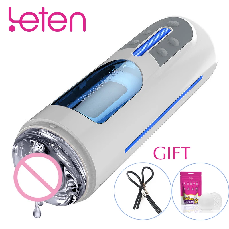 Leten A380 Male Masturbator Automatic Thrusting Silicone Vagina Pussy Hands Free Vibrator Masturbation Adult Sex Toys For Men 1 Leten A380 Male Masturbator Automatic Thrusting Silicone Vagina Pussy Hands Free Vibrator Masturbation Adult Sex Toys For Men 1