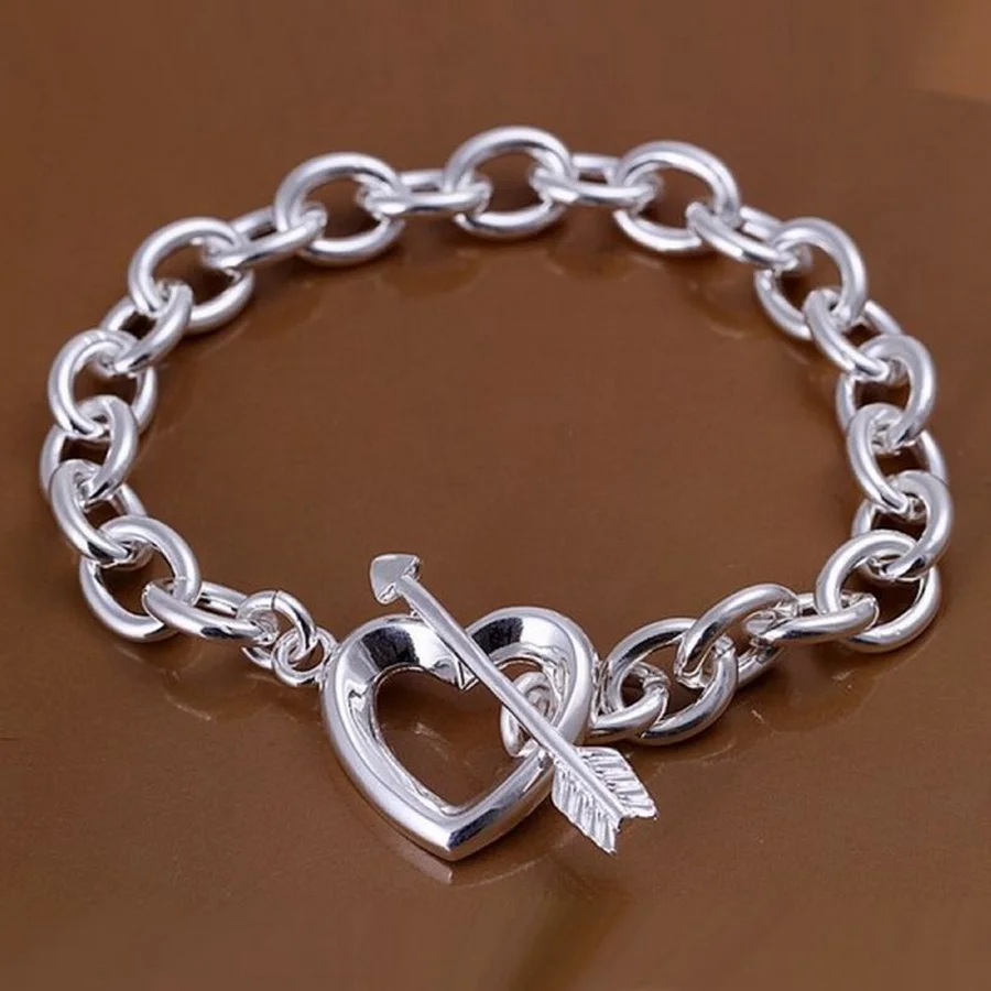 valentine gift fashion Silver color Jewelry romantic hollow heart Bracelets Chain women lady cute wedding free shipping H034
valentine gift fashion Silver color Jewelry romantic hollow heart Bracelets Chain women lady cute wedding free shipping H034