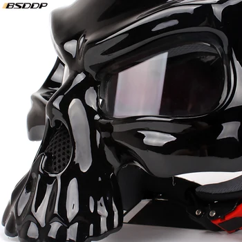 New personality fashion Double Use Helmet Skull Motorcycle Helmet Half Face Helmets Capacetes Casco Retro Casque for Harley KTM
New personality fashion Double Use Helmet Skull Motorcycle Helmet Half Face Helmets Capacetes Casco Retro Casque for Harley KTM