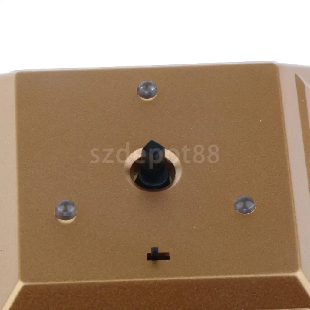 Solar Powered / Battery Rotating Display Stand Turntable with LED Light for Jewelry Watch Phone, Save Energy
