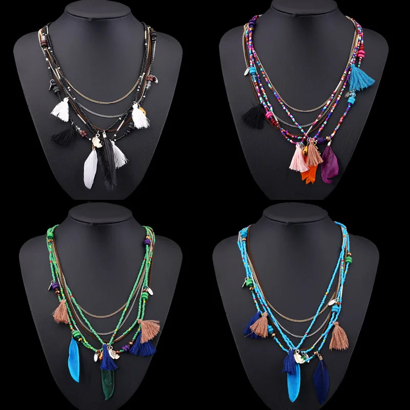 Gifts Chain Statement Women Hot Necklaces Beads Fashion Jewelry Collares New Pendants Feather
Gifts Chain Statement Women Hot Necklaces Beads Fashion Jewelry Collares New Pendants Feather