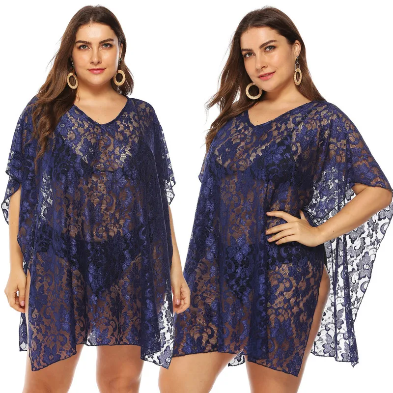 Dress For Beach Tunics Woman Clothes Sundress Women Bathing Suit Cover Ups Size Female Sexy Lace Perspective Loose Shirt Solid
Dress For Beach Tunics Woman Clothes Sundress Women Bathing Suit Cover Ups Size Female Sexy Lace Perspective Loose Shirt Solid