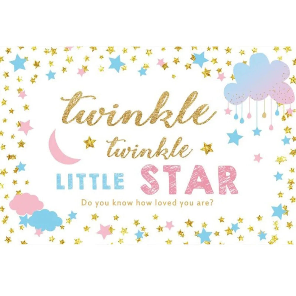 Laeacco Twinkle Twinkle Little Star Backdrops Gold Star Do You Know How Loved You Are Party Baby Photo Backgrounds Photo Studio
Laeacco Twinkle Twinkle Little Star Backdrops Gold Star Do You Know How Loved You Are Party Baby Photo Backgrounds Photo Studio