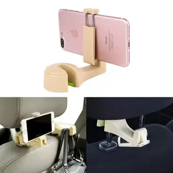 Universal Car Vehicle Back Seat Headrest Hanger Holder Hook for Bag Purse with Phone Holder
Universal Car Vehicle Back Seat Headrest Hanger Holder Hook for Bag Purse with Phone Holder