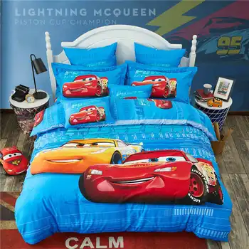 blue disney lingtning mcqueen bedding set boy bedroom decor bed linen kid single twin full queen size bedclothes cotton 3/4/5pc
blue disney lingtning mcqueen bedding set boy bedroom decor bed linen kid single twin full queen size bedclothes cotton 3/4/5pc