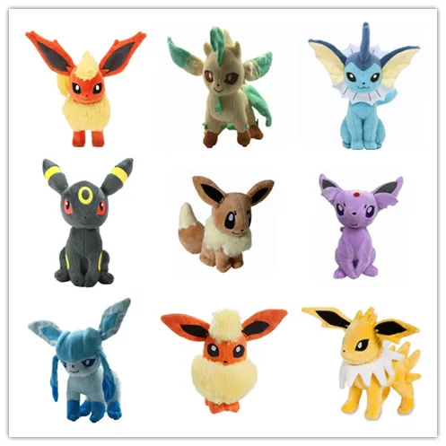 Eevee Go Plush Toys Figure Soft Stuffed Animal Pets Doll Umbreon Eevee Espeon Jolteon Vaporeon Flareon Glaceon Leafeon
Eevee Go Plush Toys Figure Soft Stuffed Animal Pets Doll Umbreon Eevee Espeon Jolteon Vaporeon Flareon Glaceon Leafeon