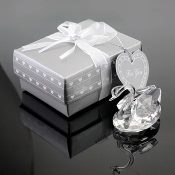 50pcs Unique K5 Crystal Swan with Gift Box Good for Wedding Gift and Bridal Shower Favors wen6923
50pcs Unique K5 Crystal Swan with Gift Box Good for Wedding Gift and Bridal Shower Favors wen6923