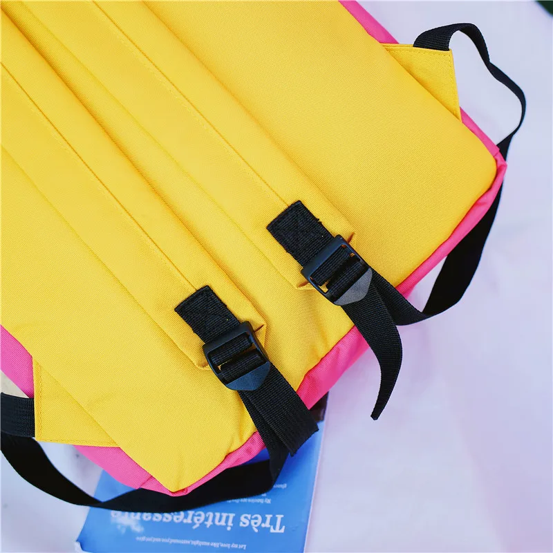 Menghuo Panelled Backpack Women Large Capacity School Backpack Bags for Girls 2018 Clown Printing Ultralight Backpack MochilasIMG_8372