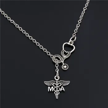 1pc LPN MA NP RN PA Nurse Doctor Charms Stethoscope Charms Metal Alloy Pendant Necklace Medical Jewelry Gift For Women
1pc LPN MA NP RN PA Nurse Doctor Charms Stethoscope Charms Metal Alloy Pendant Necklace Medical Jewelry Gift For Women