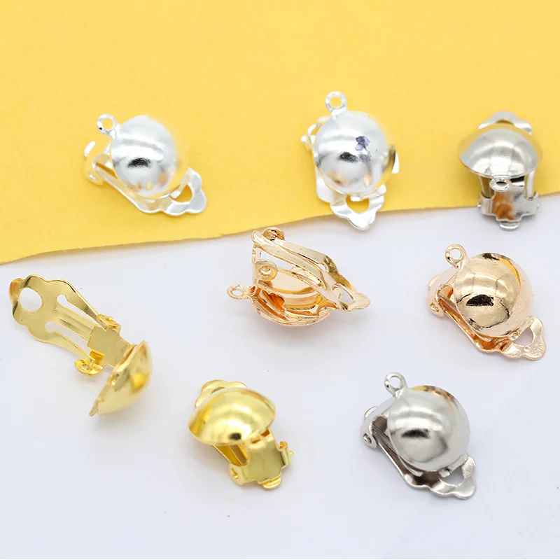 10p 4-colors clip-on Earring Components Ear Clip Base Findings Non-Pierced Ears Ear wire with Loop DIY crystal jewelry findings
10p 4-colors clip-on Earring Components Ear Clip Base Findings Non-Pierced Ears Ear wire with Loop DIY crystal jewelry findings