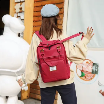 Canvas backpack female Korean version harajuku ulzzang high school students in ancient school girls feel contracted schoolbag
Canvas backpack female Korean version harajuku ulzzang high school students in ancient school girls feel contracted schoolbag