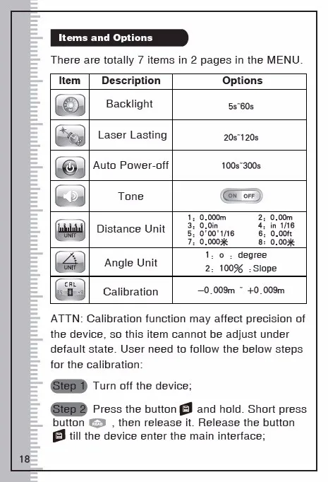 Rechargeable Laser rangefinder Distance meter 120M 80M Angel Ruler Electronic Level With-TFT Lcd Camera Rangefinder