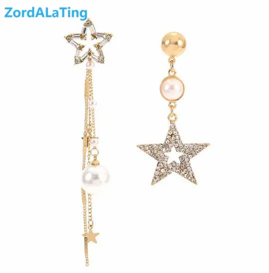 S925 silver needle 2019 new rhinestone star asymmetric bijoux tassel pearl earrings for women long cute jewelry pendientes
S925 silver needle 2019 new rhinestone star asymmetric bijoux tassel pearl earrings for women long cute jewelry pendientes