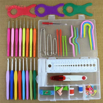 New Arrival Knitting Needles Set Multi Color Metal Hook Needle Set Crochet Full Set Needle Crocheted Sweater Tools Free Shipping
New Arrival Knitting Needles Set Multi Color Metal Hook Needle Set Crochet Full Set Needle Crocheted Sweater Tools Free Shipping