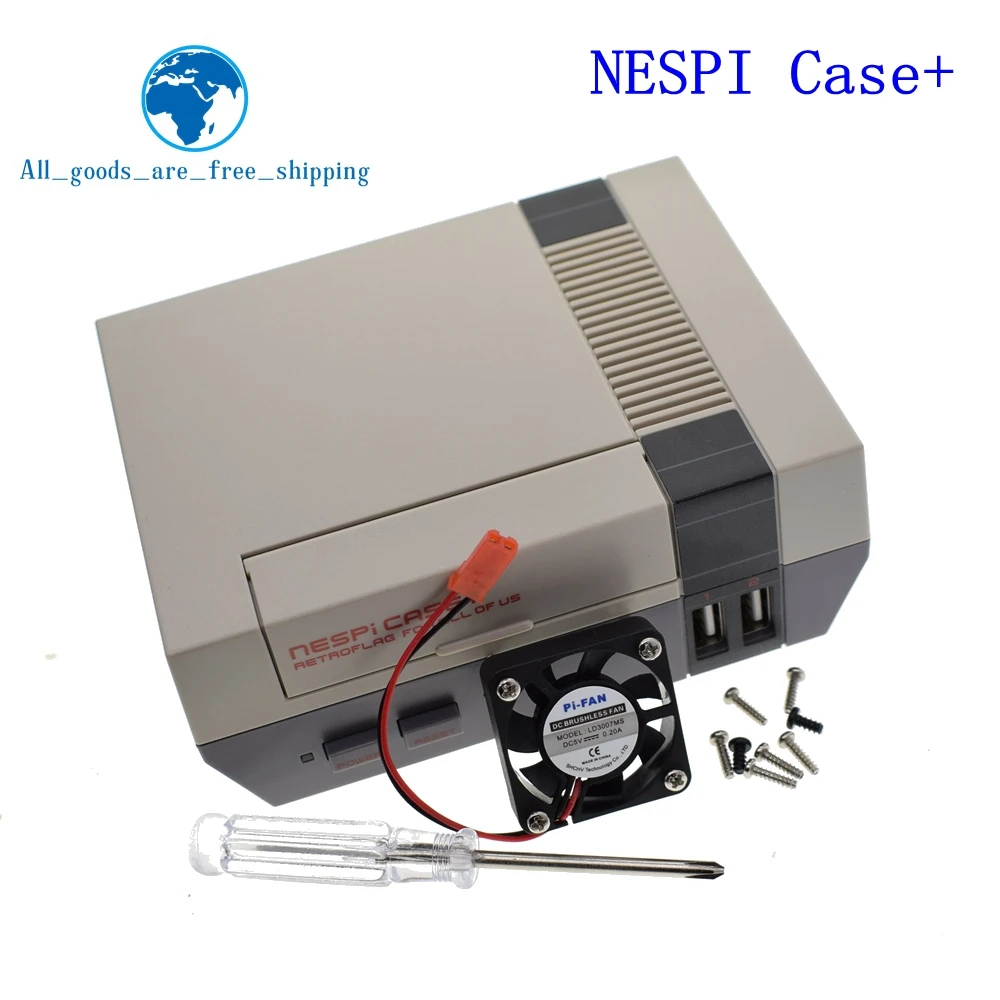 TZT NESPI Case+ Plus Safe Shutdown Functional POWER button Kit for Raspberry Pi 3 B+ /3/2B
TZT NESPI Case+ Plus Safe Shutdown Functional POWER button Kit for Raspberry Pi 3 B+ /3/2B