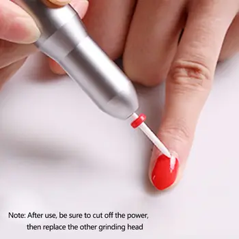 USB Electric Manicure Nail Drill Tools Low Noise With 6 Grinding Heads + 6 Drill Bits
USB Electric Manicure Nail Drill Tools Low Noise With 6 Grinding Heads + 6 Drill Bits
