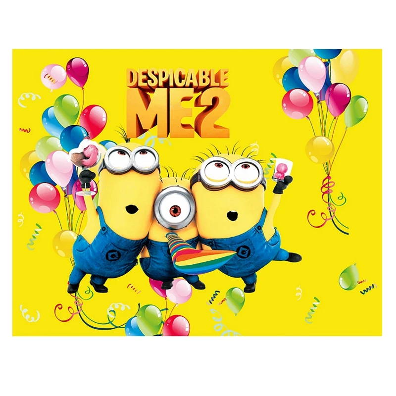 Cartoon Disposable Tablecloth Despicable Me Minions Birthday Party Decoration Accessories Outdoor Plastic Picnic Tablecloth
Cartoon Disposable Tablecloth Despicable Me Minions Birthday Party Decoration Accessories Outdoor Plastic Picnic Tablecloth