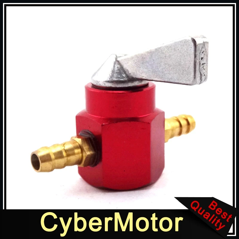 2x 1//4/" Gas Fuel Tap Cut Off Inline Valve Petcock For Kawasaki ATV Quad Pit Bike