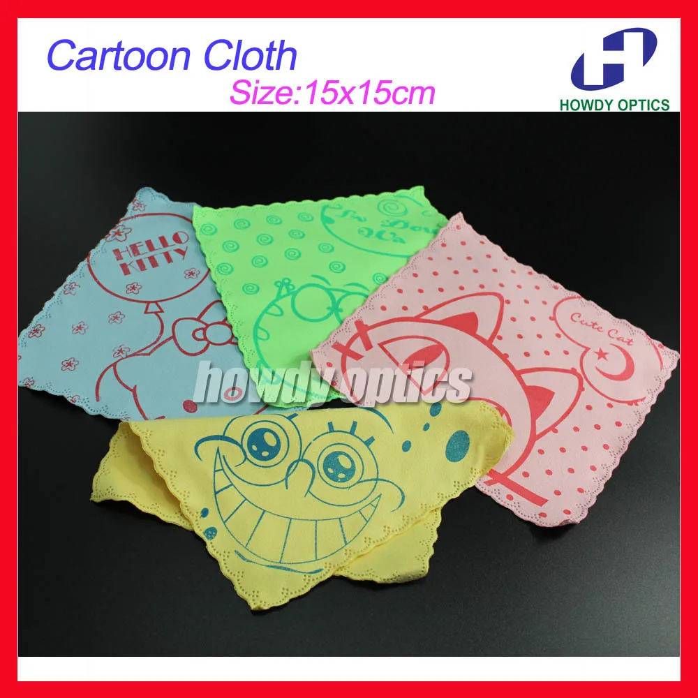 4 patterns Cute Cartoon eyeglasses glasses cloth for glasses lens camera screen cleaning cloth ,velt on double sides 15x15cm
4 patterns Cute Cartoon eyeglasses glasses cloth for glasses lens camera screen cleaning cloth ,velt on double sides 15x15cm