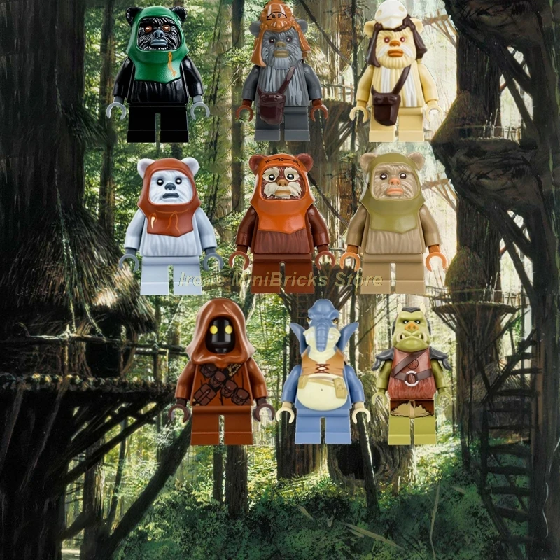 Star Wars Clone Troopers Ewok Jabba Han Solo Leia Princess Darth Vader StarWars Toys For Children Building Blocks Star War
Star Wars Clone Troopers Ewok Jabba Han Solo Leia Princess Darth Vader StarWars Toys For Children Building Blocks Star War