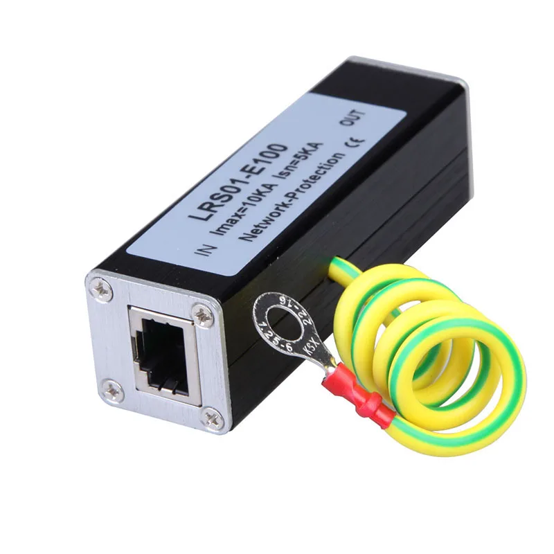 Network Surge Protector Thunder Preventer Arrester RJ-45 Lightning Protection Device SPD Security Equipment on Rainy Days
Network Surge Protector Thunder Preventer Arrester RJ-45 Lightning Protection Device SPD Security Equipment on Rainy Days