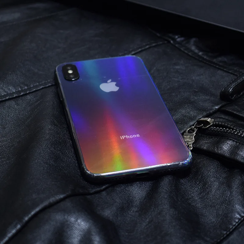 Aurora Gradient Transparent Decorative For iPhone 7 Plus Mobile Phone Protector iPhone7 Back Film Stickers With Gift
Aurora Gradient Transparent Decorative For iPhone 7 Plus Mobile Phone Protector iPhone7 Back Film Stickers With Gift