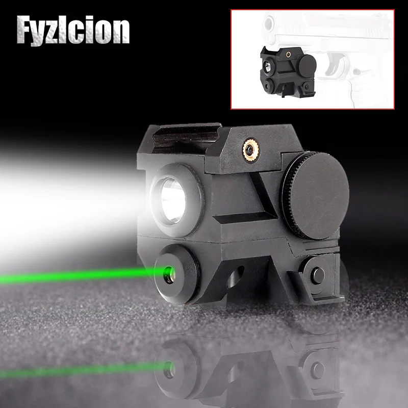 Mini Sub Compact Rail Red Laser Sight with High Lumen LED Flashlight Integrated Combo with Strobe for Pistol Rifle
Mini Sub Compact Rail Red Laser Sight with High Lumen LED Flashlight Integrated Combo with Strobe for Pistol Rifle