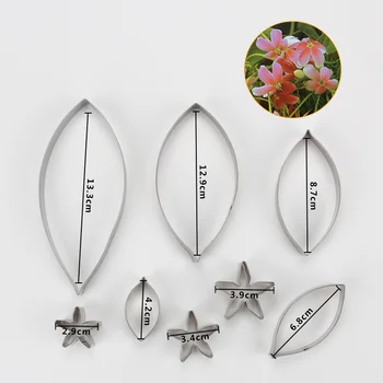 (8sets/lot)Free Shipping High Quality 8pcs Stainless Steel Different Flowers and Leaves Shape Cookie Cutters set
(8sets/lot)Free Shipping High Quality 8pcs Stainless Steel Different Flowers and Leaves Shape Cookie Cutters set