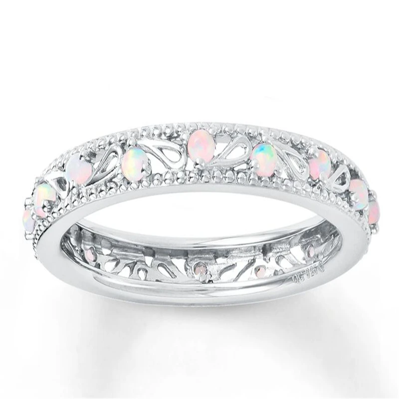 New Trendy Fire Opal Around Ring Elegant Jewelry Silver Color Hollow Out Women Girl Finger Ring Birthday Gift Anillos Z5N816
New Trendy Fire Opal Around Ring Elegant Jewelry Silver Color Hollow Out Women Girl Finger Ring Birthday Gift Anillos Z5N816
