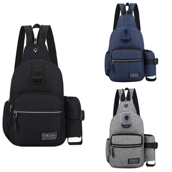 Men 's chest bag leisure Messenger bag multi - functional shoulder bag Oxford cloth Korea Style Messenger Shoulder Bag
Men 's chest bag leisure Messenger bag multi - functional shoulder bag Oxford cloth Korea Style Messenger Shoulder Bag